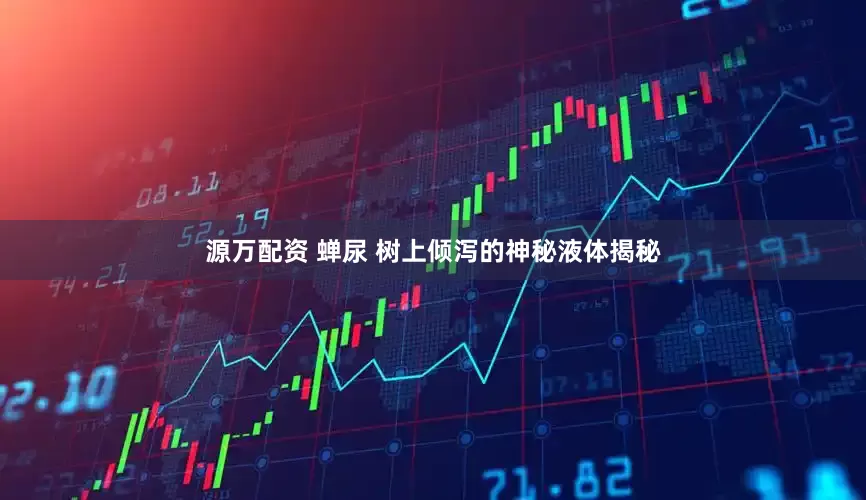 源万配资 蝉尿 树上倾泻的神秘液体揭秘