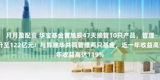 月月盈配资 华宝基金曹旭辰47天接管10只产品，管理规模跃升至122亿元！与陈建华共同管理两只基金，近一年收益高达119%