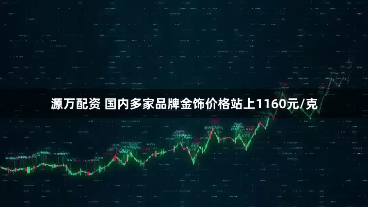 源万配资 国内多家品牌金饰价格站上1160元/克